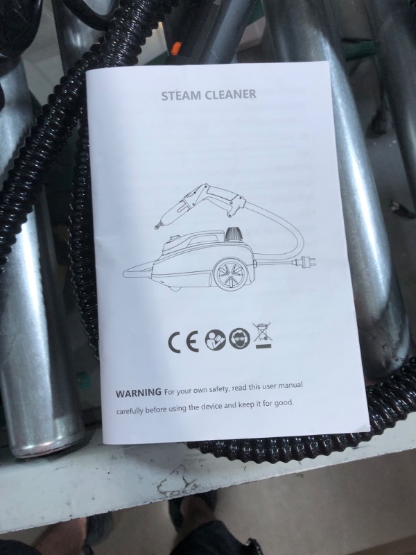 Photo 2 of Steamer for Cleaning, WICHEMI 1800W High Temperature Handheld Steam Cleaner for Car with 1800ML Water Tank