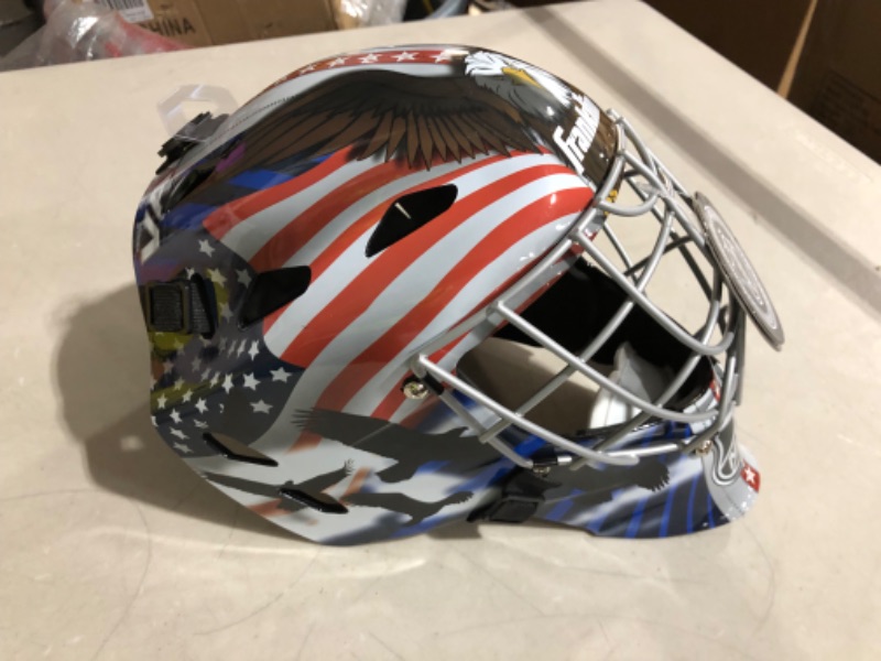 Photo 4 of **LOOKS NEW** Franklin Sports Youth Hockey Goalie Masks -Street Hockey Goalie Mask for Kids - GFM1500