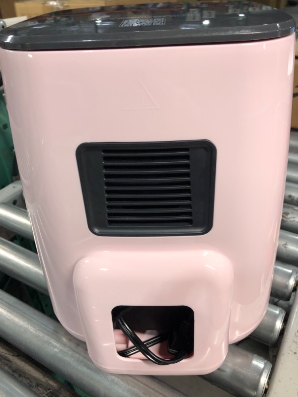 Photo 5 of [NEW] KOOC Large Air Fryer, 4.5-Quart Electric Hot Oven Cooker,, Pink 