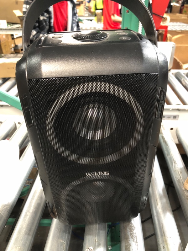 Photo 7 of W-KING 80W Bluetooth Speakers Loud, Super Rich Bass, Huge 105dB Sound 