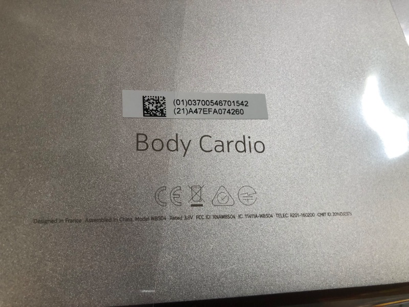 Photo 5 of Withings Body Cardio – Premium Wi-Fi Body Composition Smart Scale,  White