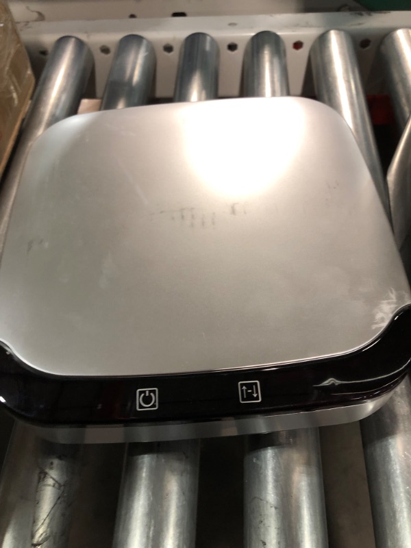 Photo 1 of **USED**TrashAid Bathroom Trash Can Trash can Automatic touchless, 3.4 Gallon Stainless Steel Silver