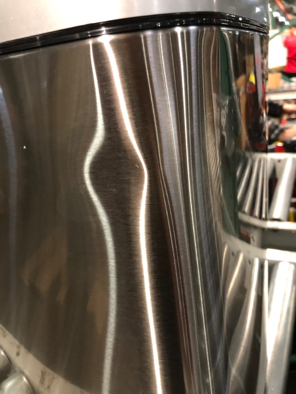 Photo 1 of **USED**TrashAid Bathroom Trash Can Trash can Automatic touchless, 3.4 Gallon Stainless Steel Silver
