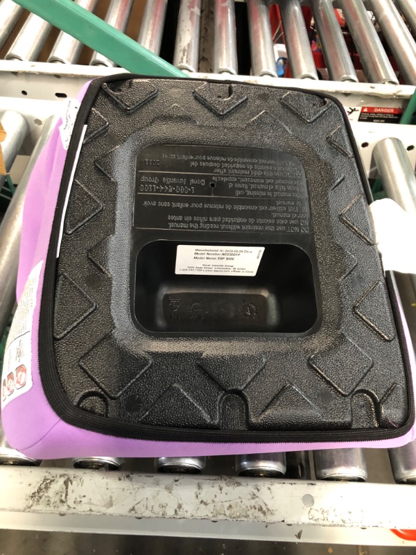 Photo 5 of Cosco Topside Booster Car Seat - Easy to Move, Lightweight Design (Grape), 1 Count 