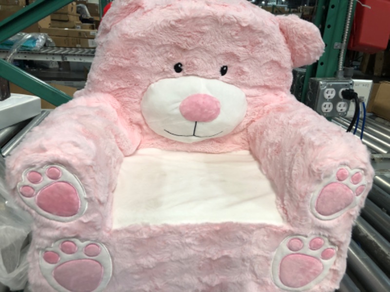 Photo 4 of Animal Adventure | Sweet Seats | Pink Bear Children's Plush Chair