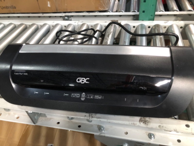 Photo 6 of GBC Thermal Laminator Machine, Fusion 7000L, 12 Inch, 1 Min Warm-Up, 3-10 Mil, Black