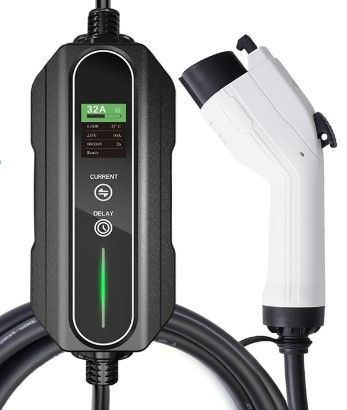 Photo 1 of Stock photo for reference
ev Charger 32A Electric Car Charger J1772 Type 1 7KW Level 2 Single Phase EVSE White 