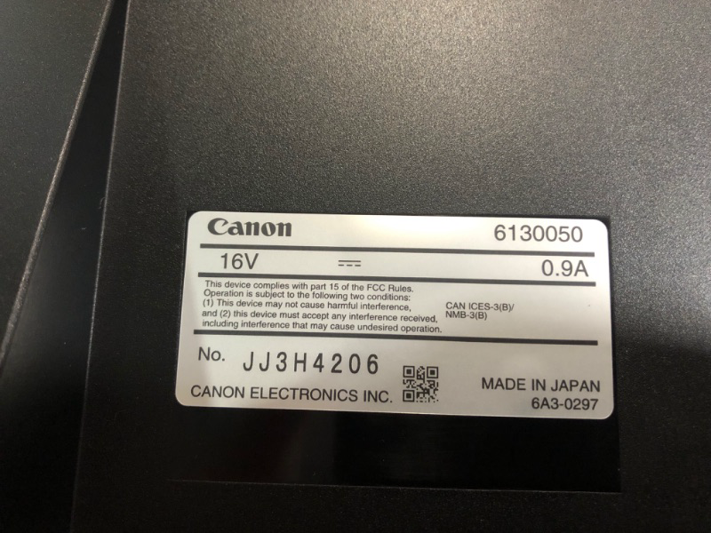 Photo 8 of Canon imageFORMULA DR-C225 II Office Document Scanner