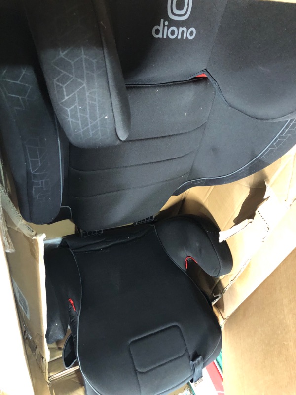 Photo 3 of Diono Monterey 2XT Latch 2 in 1 High Back Booster Car Seat with Expandable  2XT Black