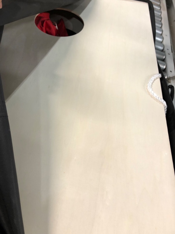 Photo 1 of Pointyard Outdoor Cornhole Set, Regulation Cornhole Outdoor Games Set with 8 All-Weather Cornhole Bean Bags and Carrying Case - Portable Backyard Cornhole Board Game for Teens Adults Family 4x2FT