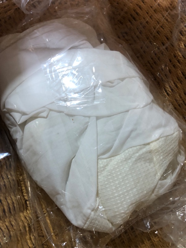Photo 1 of Badger Basket Wicker-Look Woven Baby Moses Changing Basket with Pad and Cover - Natural/Ecru