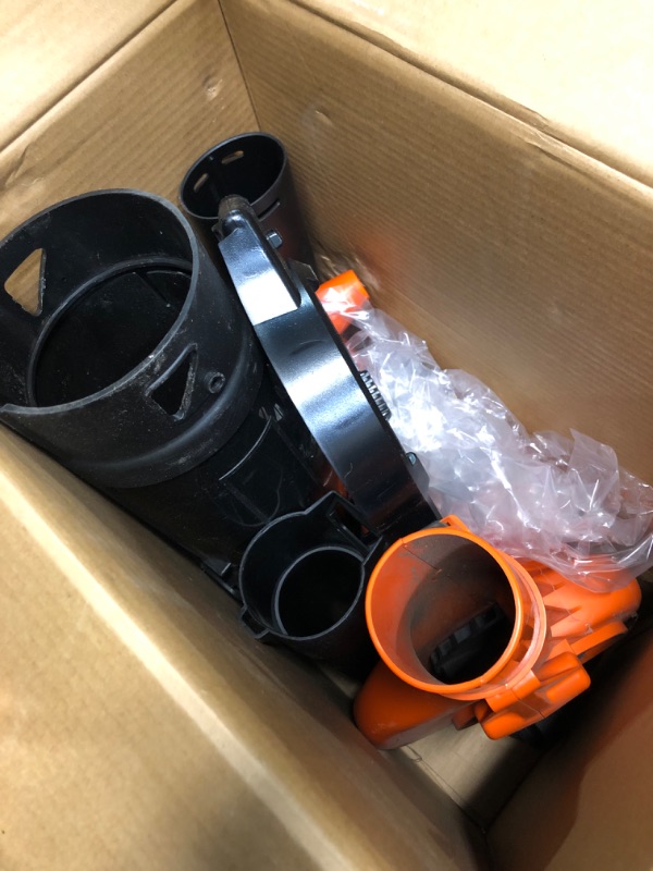 Photo 1 of ***USED & DIRTY*** BLACK+DECKER 3-in-1 Electric Leaf Blower with Blower/Vacuum Leaf Collection System (BV3600 & BV-006L) w/ Leaf Collection System