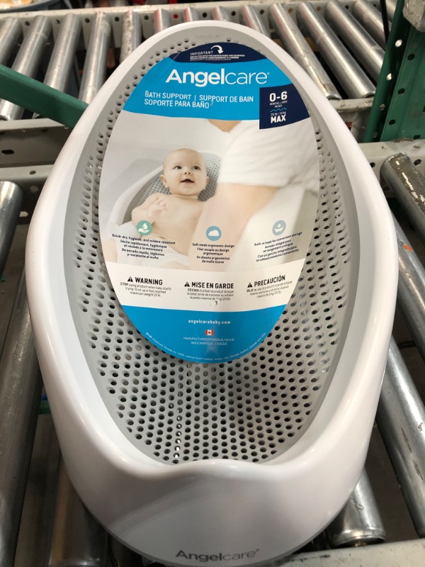 Photo 1 of Angelcare Baby Bath Support (Grey) | Ideal for Babies Less than 6 Months Old