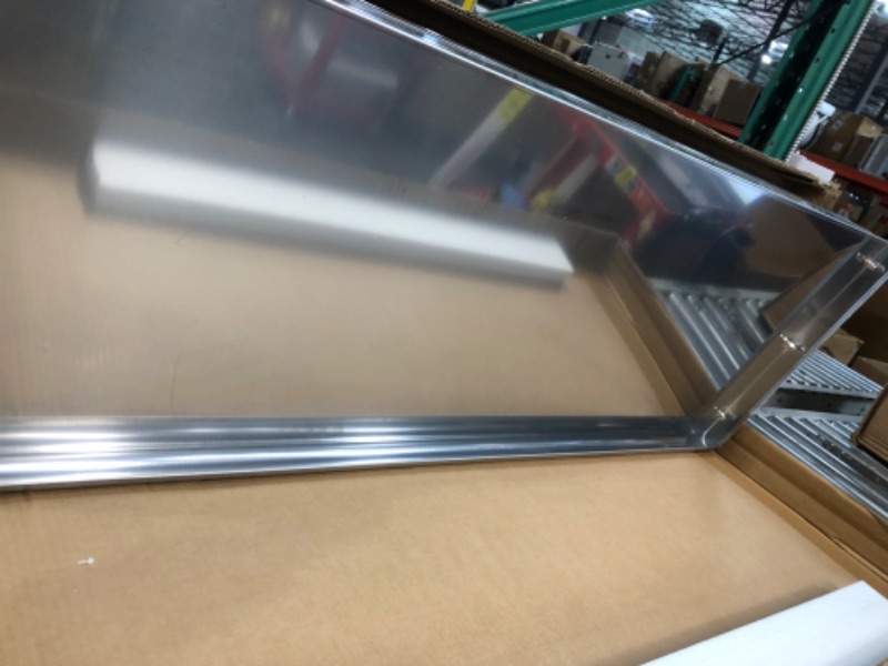 Photo 3 of Profeeshaw NSF Stainless Steel Shelf 18” x 48”, 400 lb Commercial Shelves Wall Mounted 