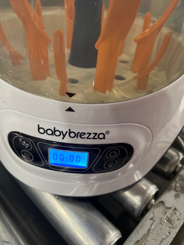 Photo 1 of Baby Brezza Baby Bottle Sterilizer and Dryer Machine – Electric Steam Sterilization - Universal Fit - Pacifiers, Glass, Plastic, and Newborn Feeding Bottles