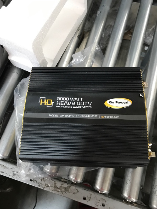 Photo 2 of Go Power! GP-5000HD 5000-Watt Heavy Duty Modified Sine Wave Inverter (3000)