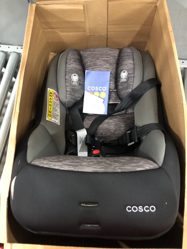 Photo 2 of Cosco Mighty Fit 65 DX Convertible Car Seat (Heather Onyx Gray)