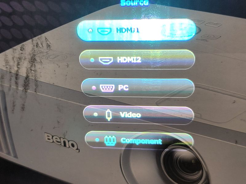 Photo 6 of BenQ HT2050A 1080P Home Theater Projector | 2200 Lumens | 96% Rec.709 for Accurate Colors | Low Input Lag Ideal for Gaming | 2D Keystone for Flexible Setup Legacy Lamp Version