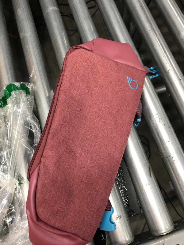 Photo 1 of sixthreezero Bike Bag Rear Rack, Waterproof Bicycle Pannier, Double Sided, Carry Handle Burgundy