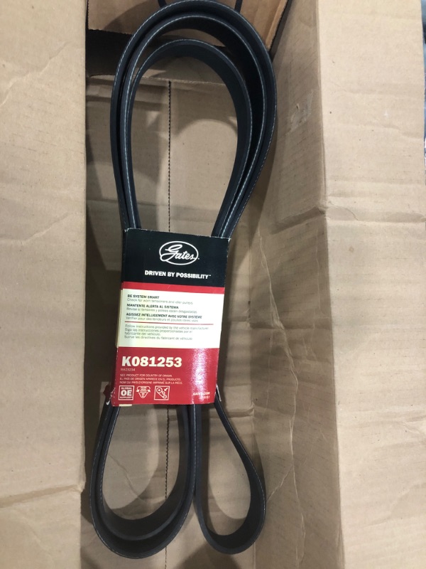 Photo 2 of Gates K081253 Micro-V Serpentine Drive Belt