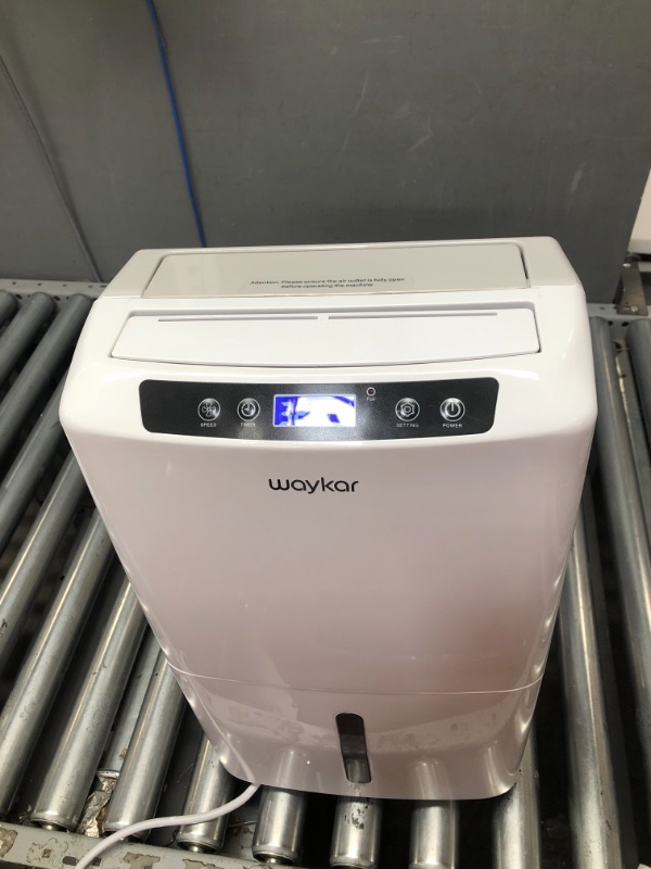 Photo 2 of (PARTS ONLY)Waykar 2000 Sq. Ft Dehumidifier for Home and Basements, with Auto or Manual Drainage, 0.66 Gallon Water Tank Capacity 34 Pints 2000 Sq. Ft