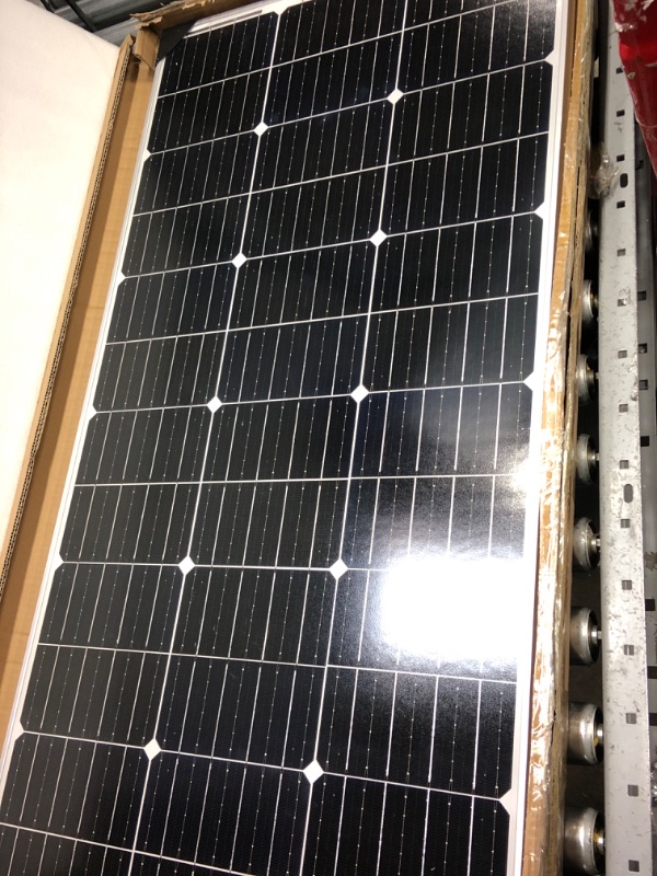 Photo 2 of 100W 12V Solar Panel Kits, 100 Watt 12 Volt Monocrystalline Solar Panels 9BB with Intelligent MPPT Charge Controller + Extension Cables for 12 Volt RV Trailer Marine Boat Home Off Grid System 100W Pro + MPPT Charge Controller