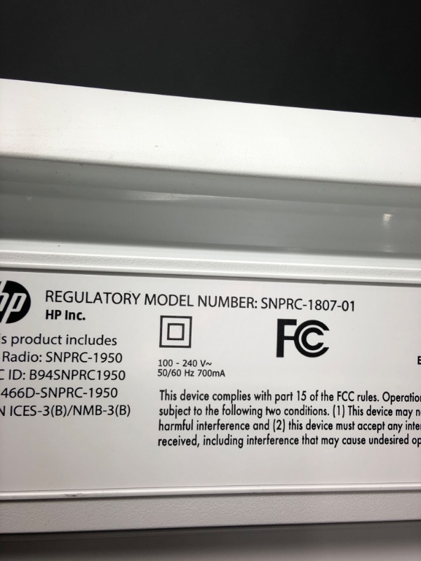 Photo 1 of HP Envy 6055e Wireless Color All-in-One Printer with 6 Months Free Ink (223N1A) (Renewed Premium),white
