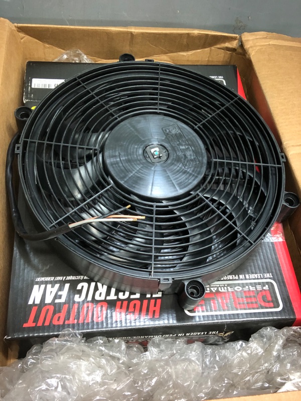 Photo 2 of Derale 18217 17" High Output Radiator Fan,Black