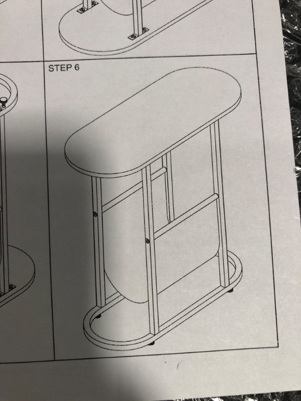 Photo 3 of * item incomplete * missing 2 legs * 
OVAL TABLE