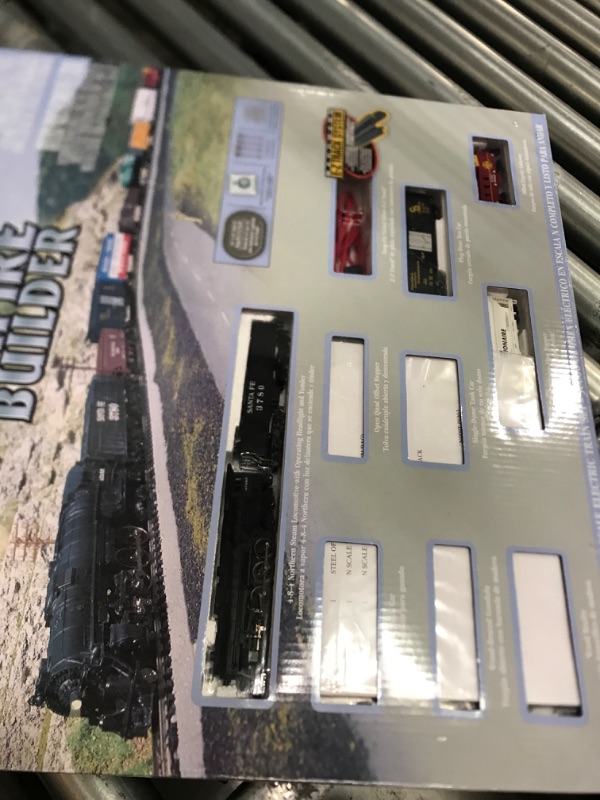 Photo 2 of ***PARTS ONLY***Bachmann Trains - Empire Builder Ready To Run 68 Piece Electric Train Set - N Scale