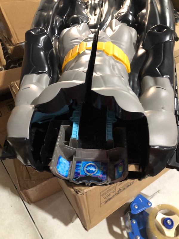 Photo 4 of DC Comics Batman, Bat-Tech Batcave, Giant Transforming Playset with Exclusive 4” Batman Figure and Accessories, Kids Toys for Boys Aged 4 and Up