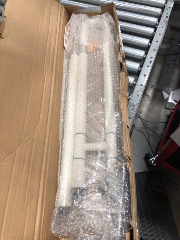 Photo 1 of 29.5 INCH Grab Bars for Bathroom Toilet Safety Rails for Elderly Pregnant Women Disabled Handicap Bar Medical Flip Up Arm Rails Support Foldable Skid Resistance White