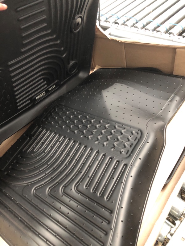 Photo 4 of Husky Liners Weatherbeater Series | Front & 2nd Seat Floor Liners - Black | 99011 | Fits 2009-2018 Dodge Ram 1500 Quad Cab, 2019-2022 Ram 1500 Classic Quad Cab 3 Pcs