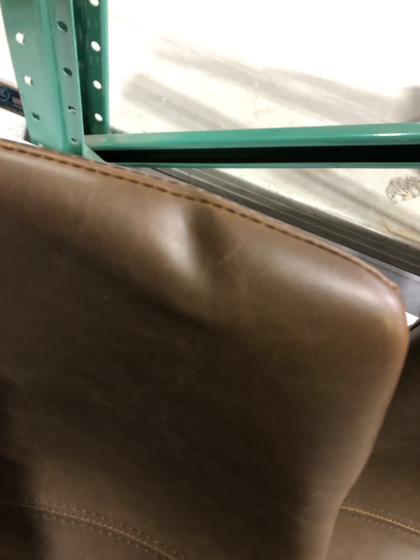 Photo 1 of ***MISSING HARDWARE***
Signature Design by Ashley Centiar 24" Counter Height Modern Bucket Barstool 2 Count, Brown
