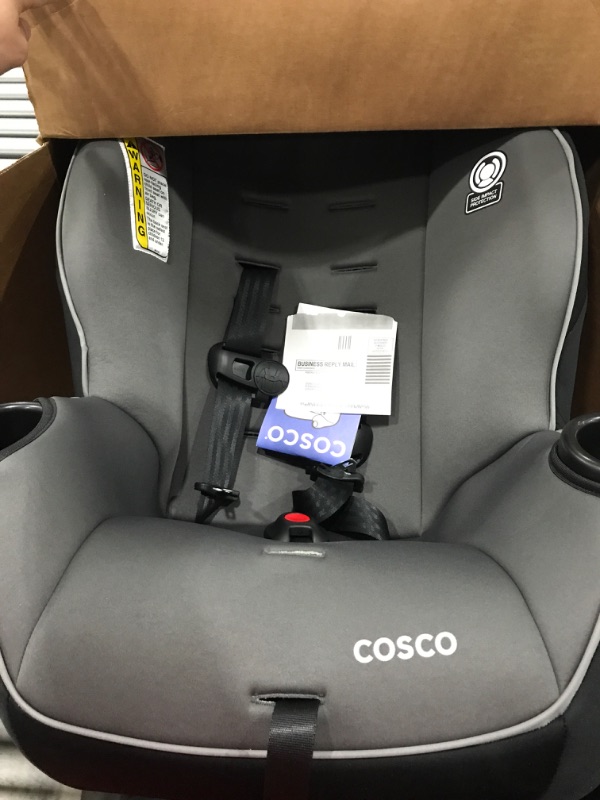 Photo 2 of Cosco Onlook 2-in-1 Convertible Car Seat, Rear-Facing 5-40 pounds and Forward-Facing 22-40 pounds and up to 43 inches, Black Arrows