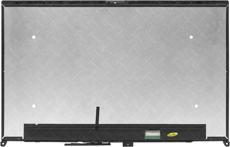 Photo 1 of LCDOLED Replacement for Lenovo IdeaPad Flex 5-15ITL05 5-15IIL05 82HT 81X3 Series 15.6 inches FullHD 1080P LCD LED Display Touch Screen Digitizer Assembly Bezel with Board (1920x1080-30Pin Connector)
