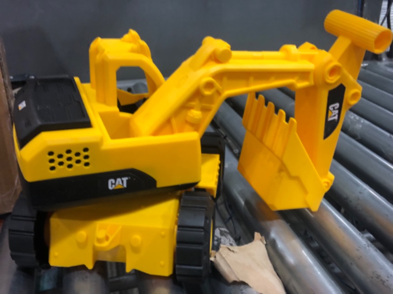 Photo 3 of Cat Construction 15" Toy Excavator , Yellow