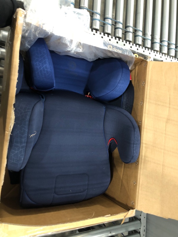 Photo 2 of Diono Monterey 2XT Latch 2 in 1 High Back Booster Car Seat with Expandable Height & Width, Side Impact Protection, 8 Years 1 Booster, Blue 2XT Blue