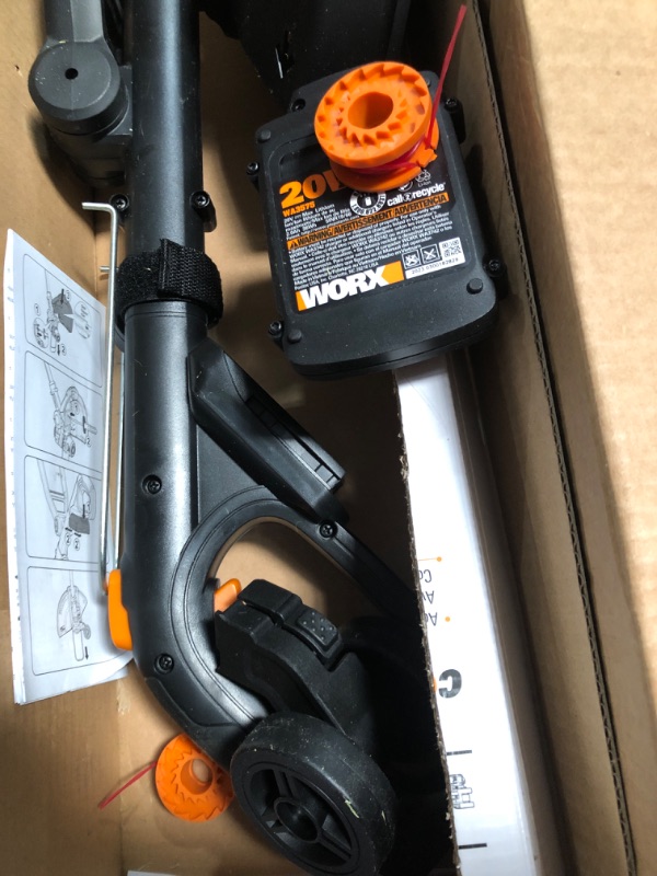Photo 4 of ***Parts Only***Worx WG170.2 12" - 20V GT REVOLUTION Grass Trimmer / In-Line Edger / Mini Mower with Command Feed (2.0ah)