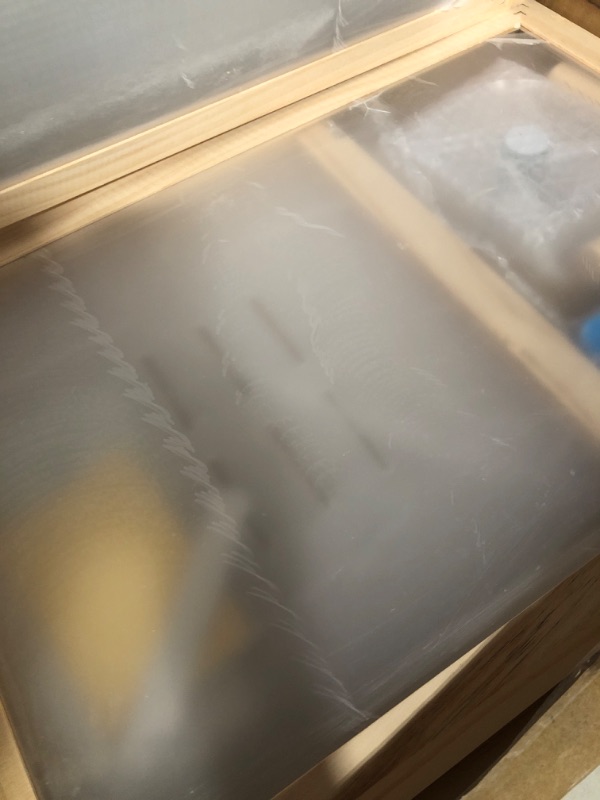 Photo 1 of * used * see images for damage *
PEJOYT Large Wooden Hamster Cages - Niteangel Wood Hamster Cage for for Dwarf Hamster, 