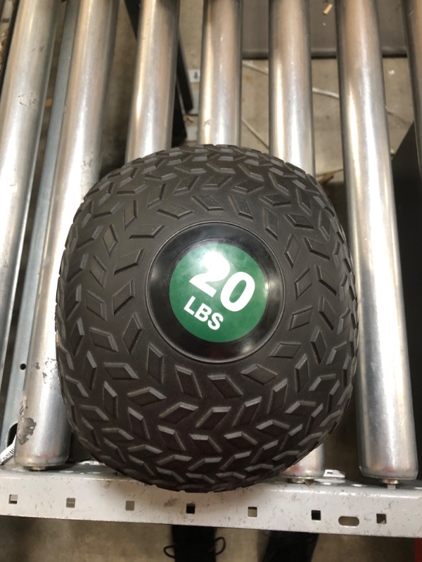 Photo 1 of  Slam Ball Weighted Ball Core Muscle Cardio Workout |Easy to Grip Tread & Heavy Duty Durable Rubber Shell
 lbs. 