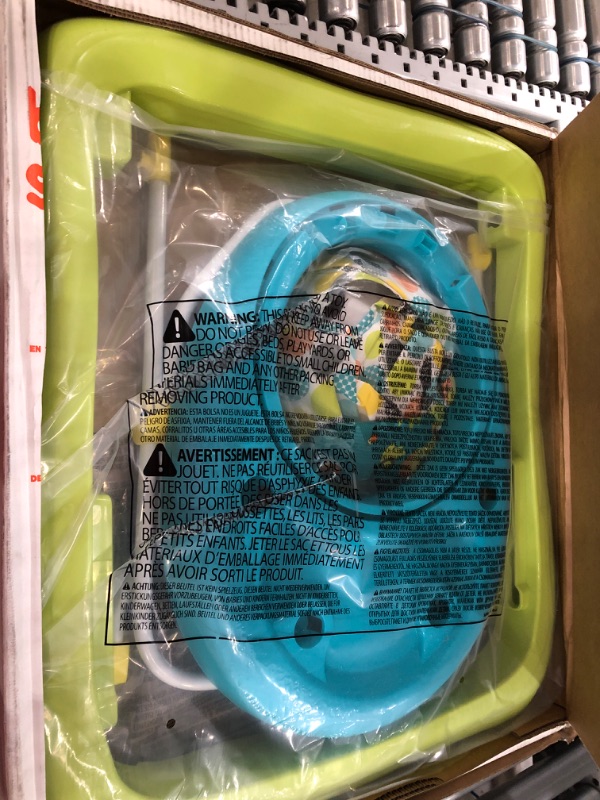 Photo 1 of Bright Starts Giggling Safari Walker with Easy Fold Frame for Storage, Ages 6 Months +