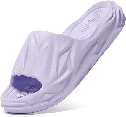 Photo 1 of STQ Cloud Slides Women Arch Support Pillow Sandals for Outdoor Post Sports Wide 9-10