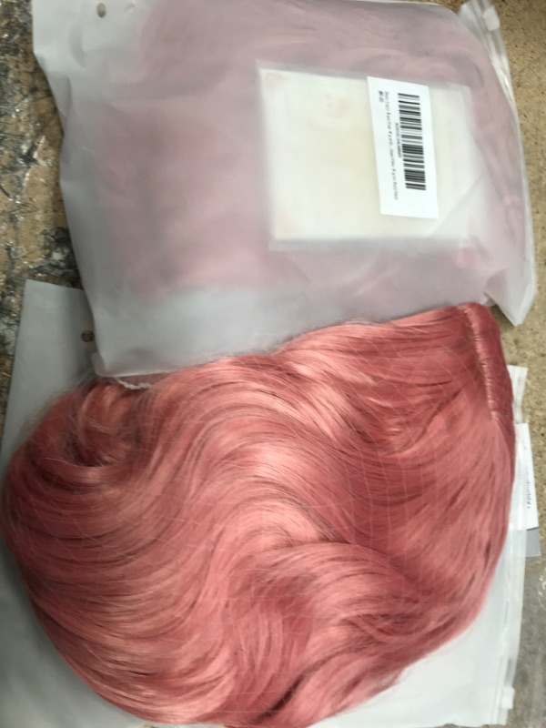 Photo 1 of  2 Pk Short Pink Wig