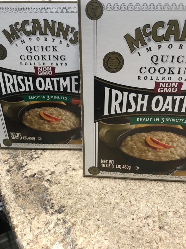 Photo 2 of  2 pkMcCann's Irish Oatmeal Rolled Oats, Quick Cooking - 16 oz box