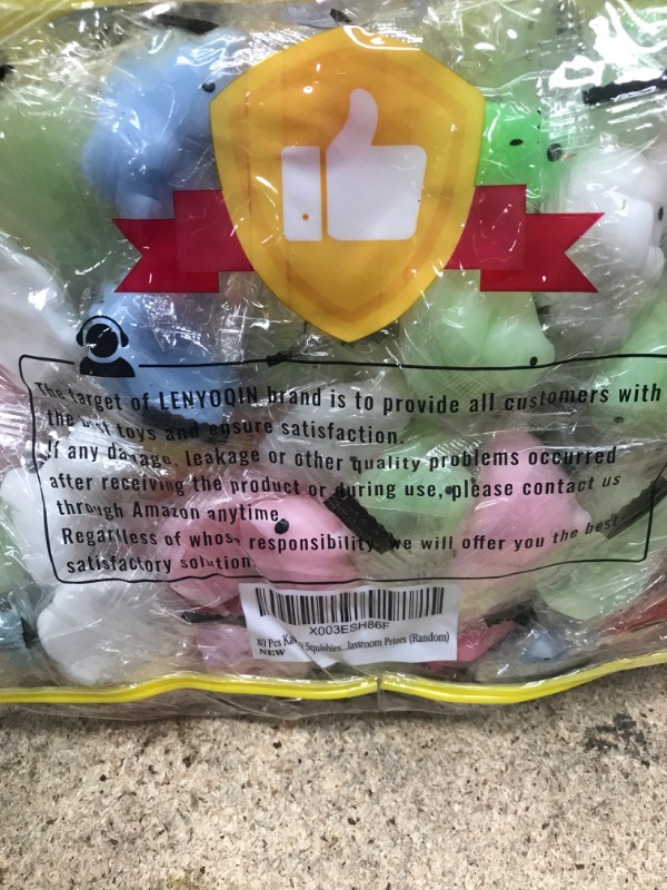 Photo 1 of 80 Pcs Kawaii Squishies, Easter Mochi Squishy Toys for Kids Party Favors, Easter Basket Stuffers for Kids, Easter Egg Fillers Fidget Stress Relief Toys for Birthday Gifts, Classroom Prizes (Random)