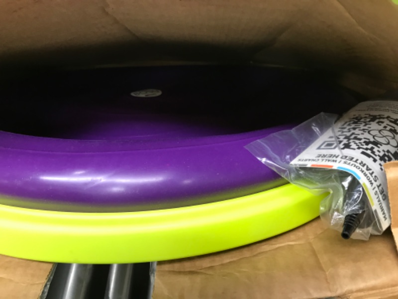 Photo 4 of ***DAMAGED - SEE NOTES***
Bosu 72-10850 Home Gym Equipment The Original Balance Trainer 65 cm Diameter, Purple and Green