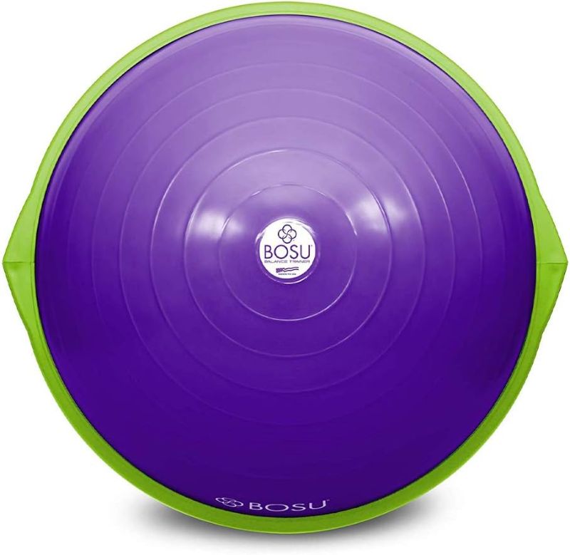 Photo 1 of ***DAMAGED - SEE NOTES***
Bosu 72-10850 Home Gym Equipment The Original Balance Trainer 65 cm Diameter, Purple and Green