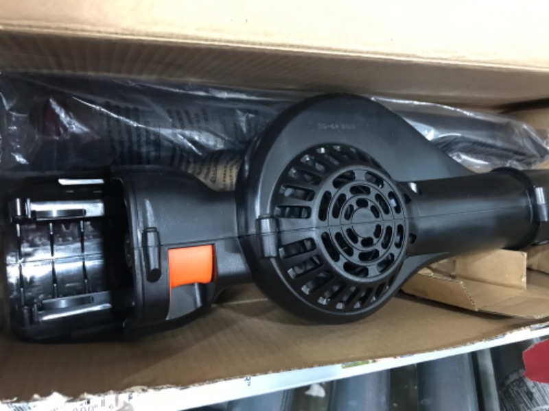 Photo 2 of BLACK+DECKER YARDMASTER 20V MAX Leaf Blower Gutter Attachment (BCASBL70B) Blower Attachment