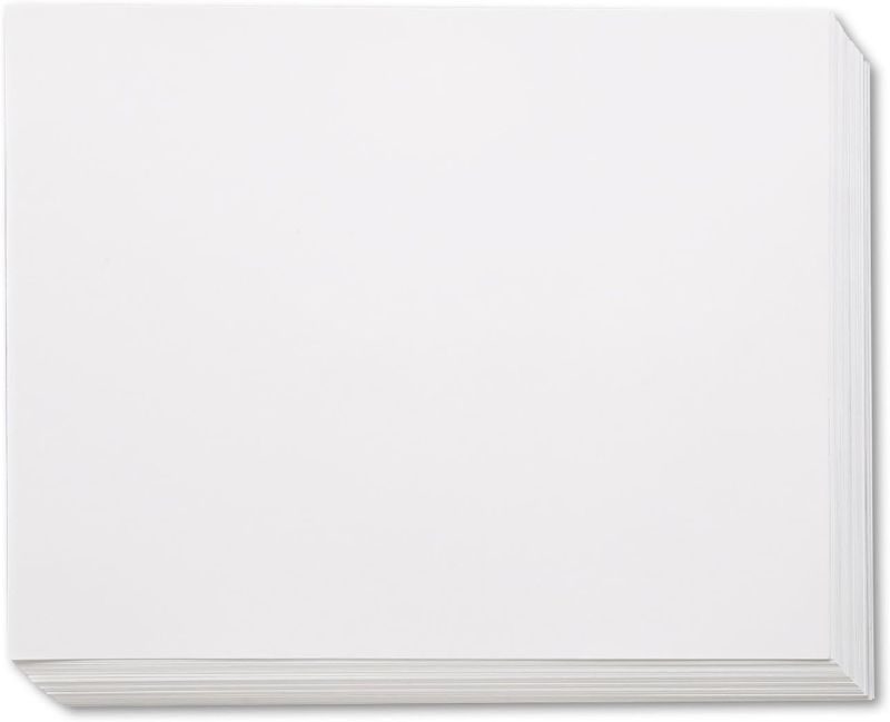 Photo 1 of 22x29" White Posterboard Paper (Front & Back: Blank), 20PK 